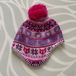 The North Face infant hat